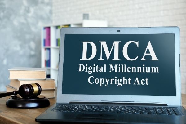Computer screen reading DMCA
