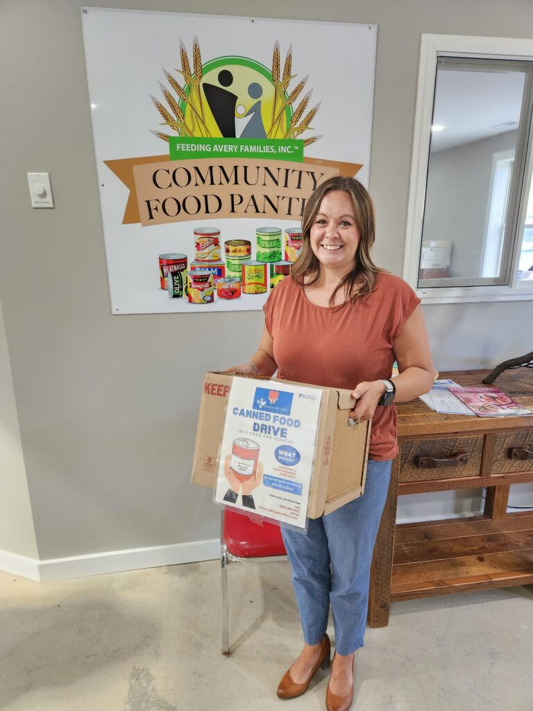 Canned Food Drive Photo of Delivery Canned Food Drive Photo of Delivery