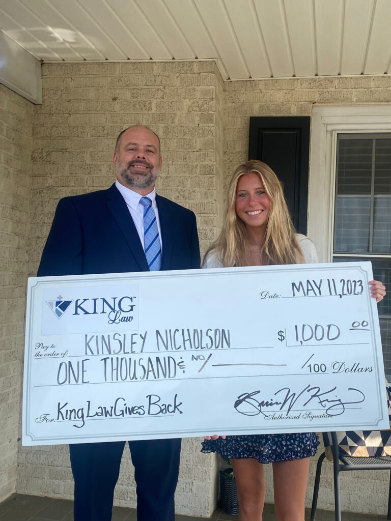 Kinsley Nicholson, 2023 King Law|Life at King Law