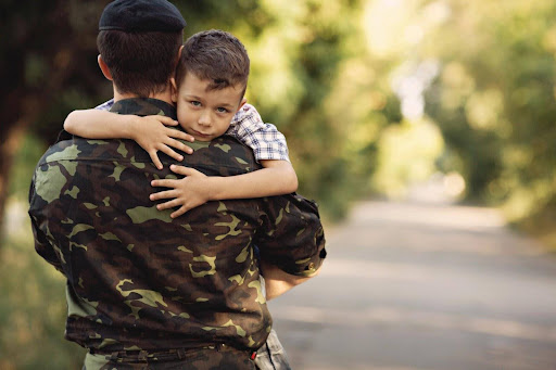 Soldier fights for custody rights during military divorce.