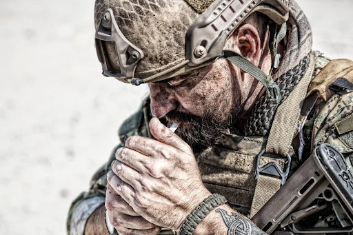 Soldier engages in substance abuse in the military.