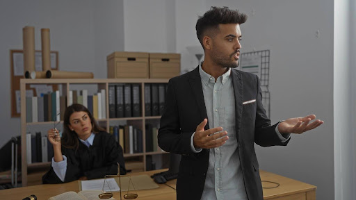 A young man opted for self-representation in divorce appeals, and the judge does not look swayed by his arguments.